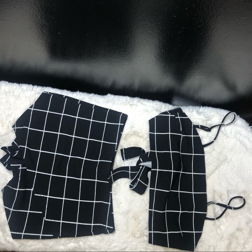 🔳Two Piece Checkerboard Set 🔲
